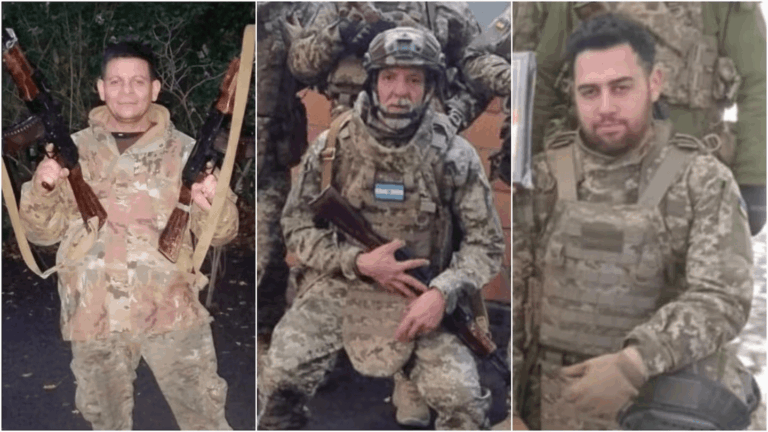 Rusia mató a tres soldados argentinos que combatían en la guerra para el ejército ucraniano