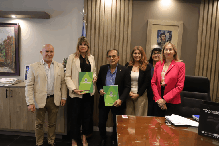 Cardozo firmó convenios con el Rotary Club Corrientes Sur y con la Facultad de Ciencias de la Salud y Bienestar