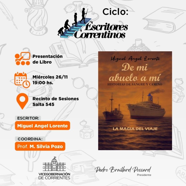 Presentación del libro De mi abuelo a mi de Miguel Ángel Lorente