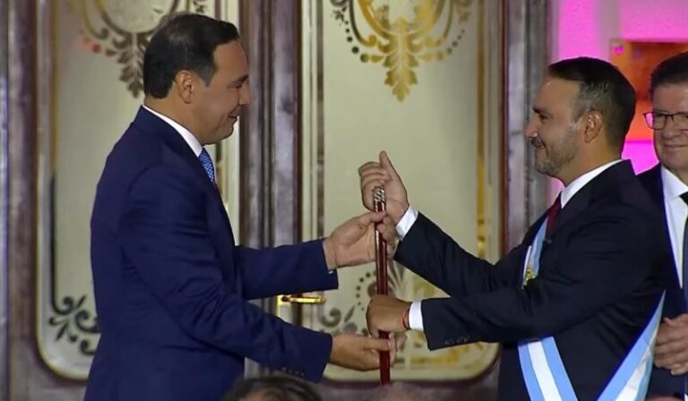 Juan Pablo asumió como Gobernador para el periodo 2025 -2029