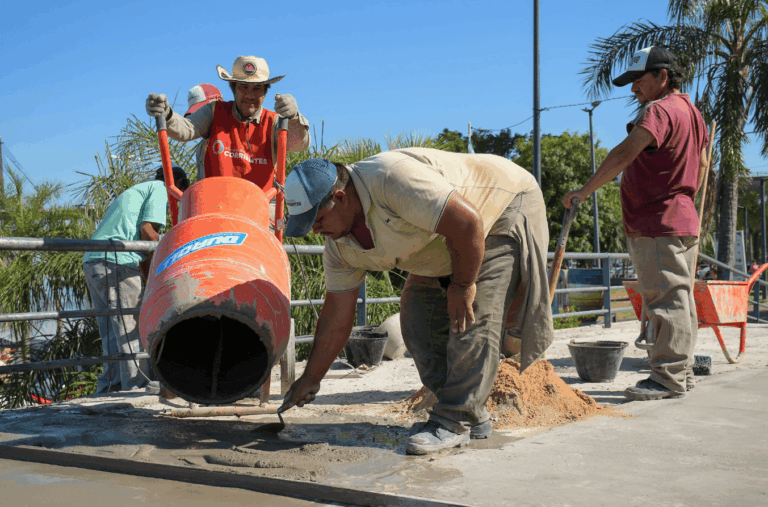 La Municipalidad desarrolla obras para mejorar los servicios en los balnearios públicos