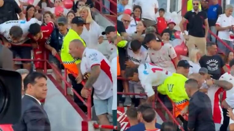 Cuatro años sin canchas para tres hinchas de Huracán por agredir a jugadores de San Lorenzo