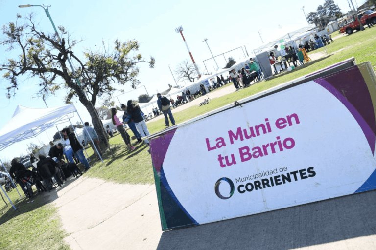 Nuevo cronograma del programa La Muni en tu barrio.