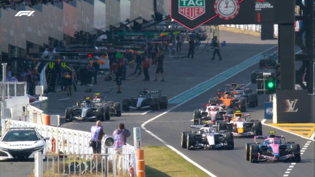 Franco Colapinto, piloto de Alpine, en el circuito de Suzuka durante los entrenamientos libres del Gran Premio de Japón.