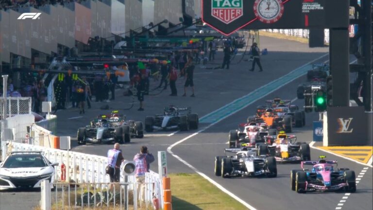 Franco Colapinto, piloto de Alpine, en el circuito de Suzuka durante los entrenamientos libres del Gran Premio de Japón.