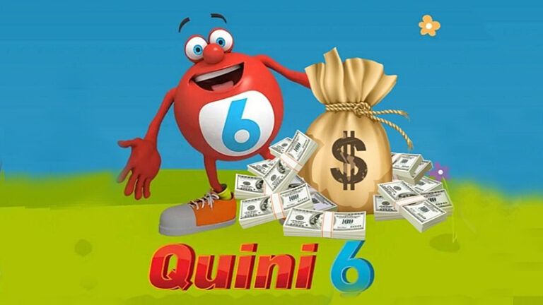 Ilustración de un billete de lotería y monedas, representando el premio millonario del Quini 6 ganado en Casilda.