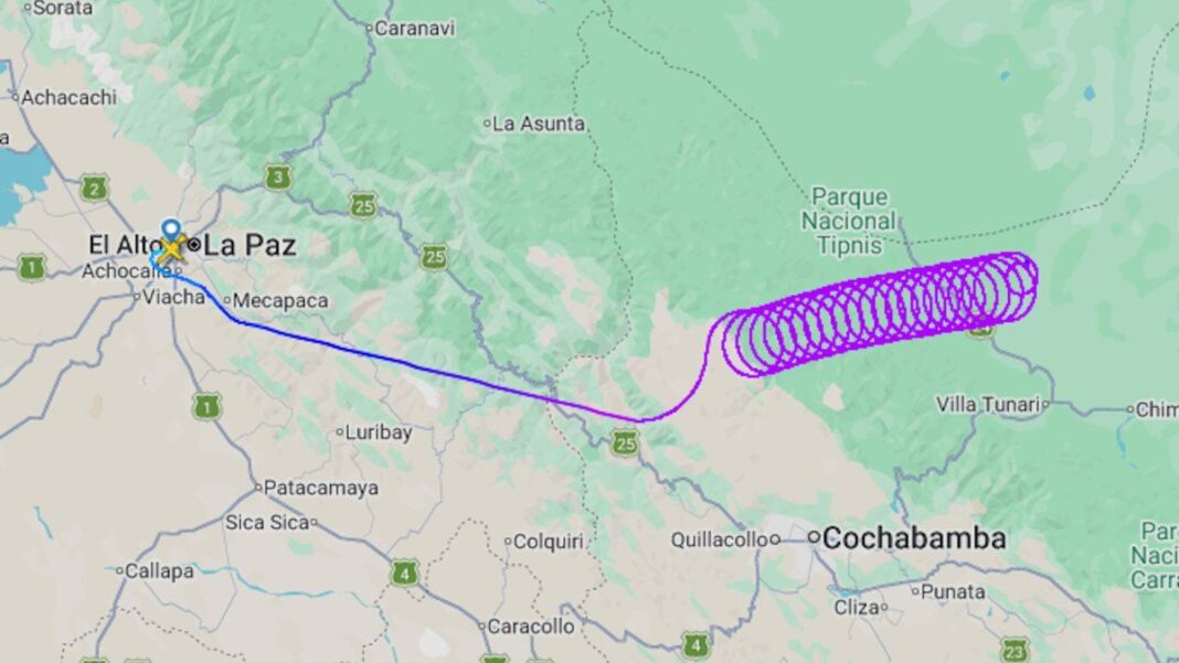 Imagen referencial de una avioneta Cessna Citation similar a la accidentada en la selva boliviana.