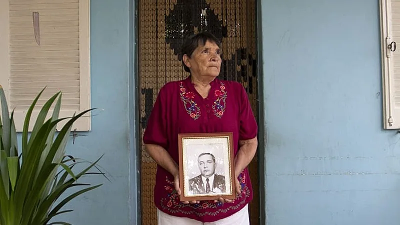 Berta Carranza, hija de Nicolás Carranza, fusilado en 1956.
