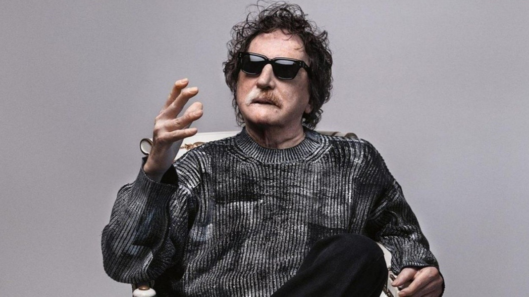Charly García, músico argentino de rock, durante una presentación