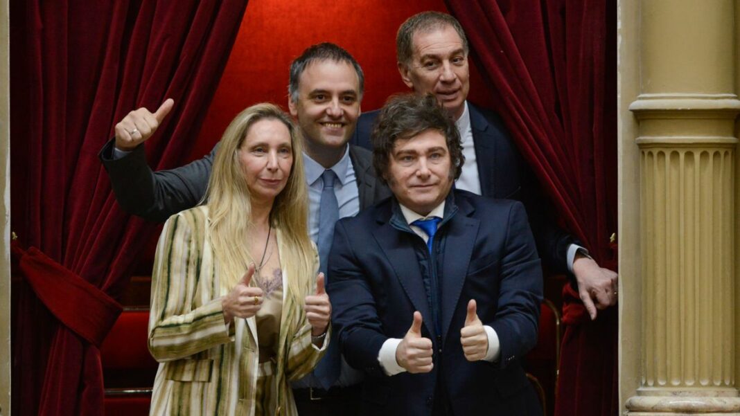 Congreso de la Nación Argentina, sede del debate legislativo.