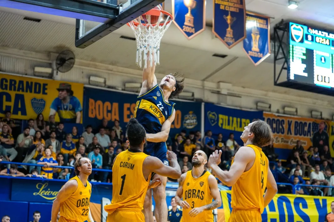 Gráfico con los cruces de los playoffs de la Liga Nacional de Básquet 2024