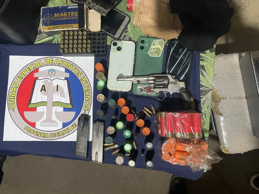 Operativo policial en Empalme Villa Constitución, Santa Fe