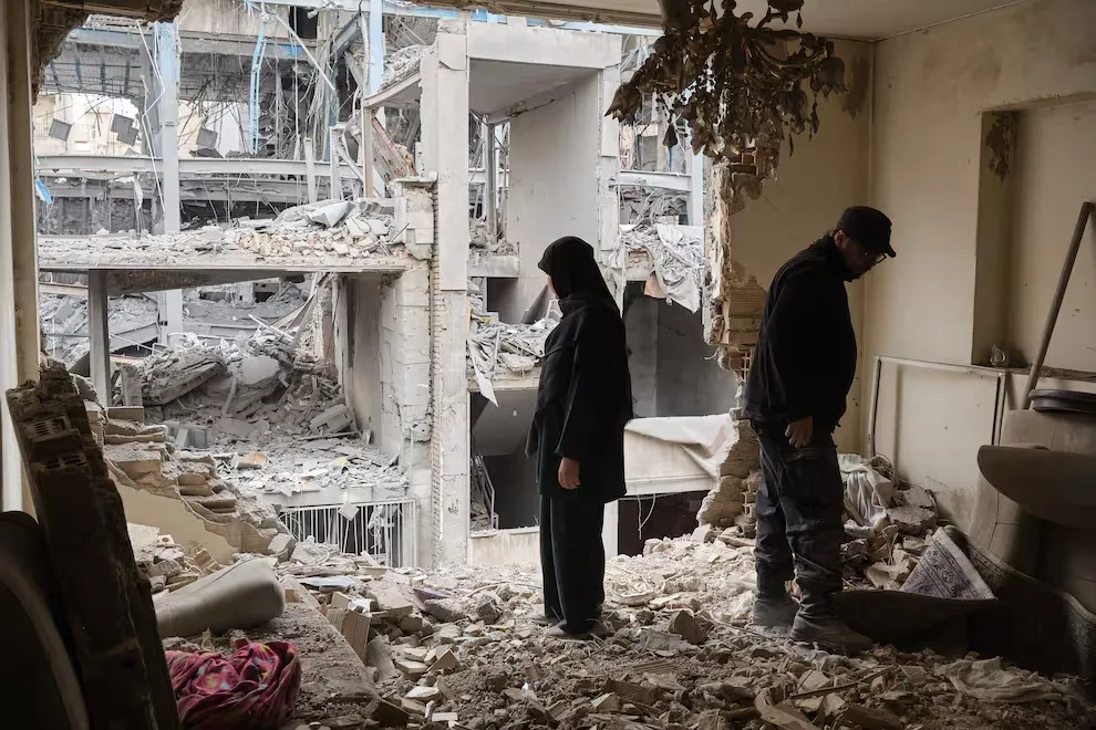 Mapa que muestra la ubicación estratégica del estrecho de Ormuz en el Golfo Pérsico.