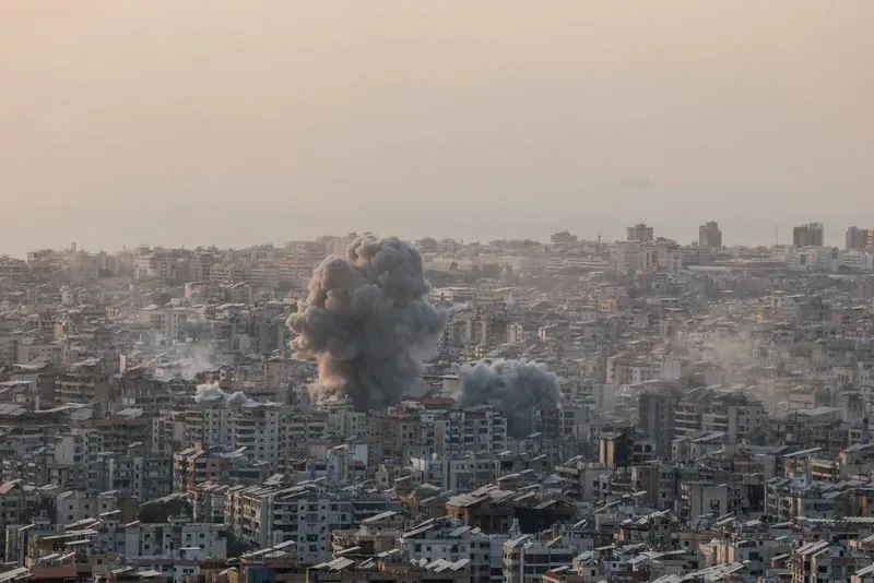 Mapa ilustrativo de la frontera entre Líbano e Israel, zona de conflicto.