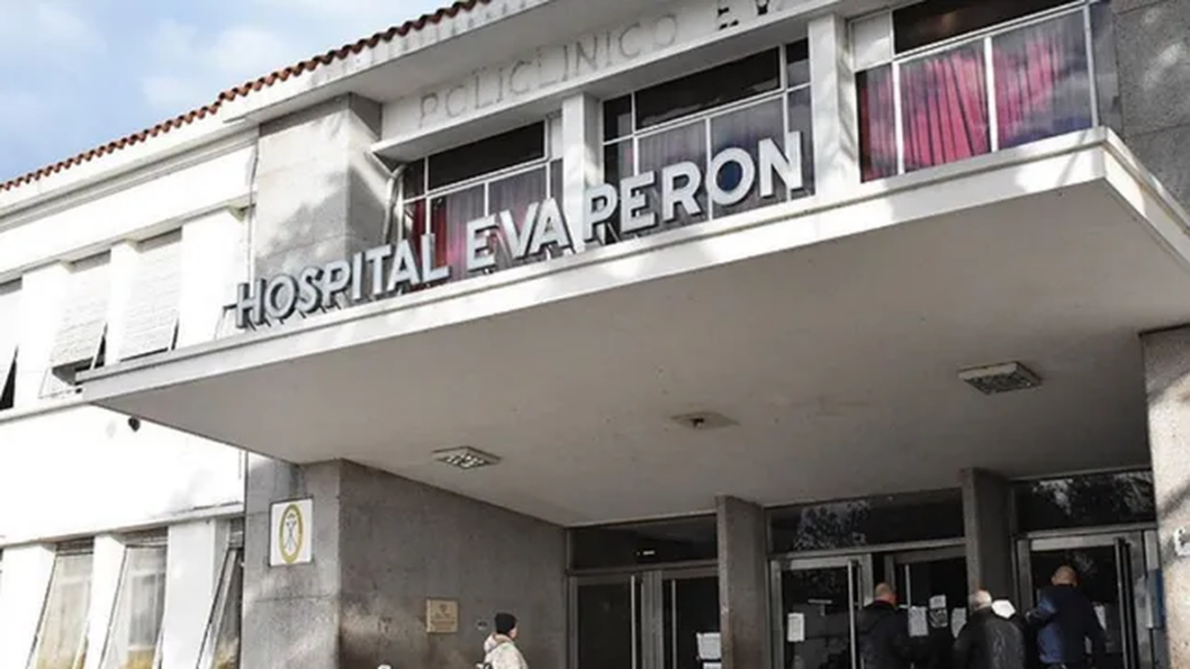 Hospital Eva Perón de Granadero Baigorria donde está internado el hombre herido en intento de robo