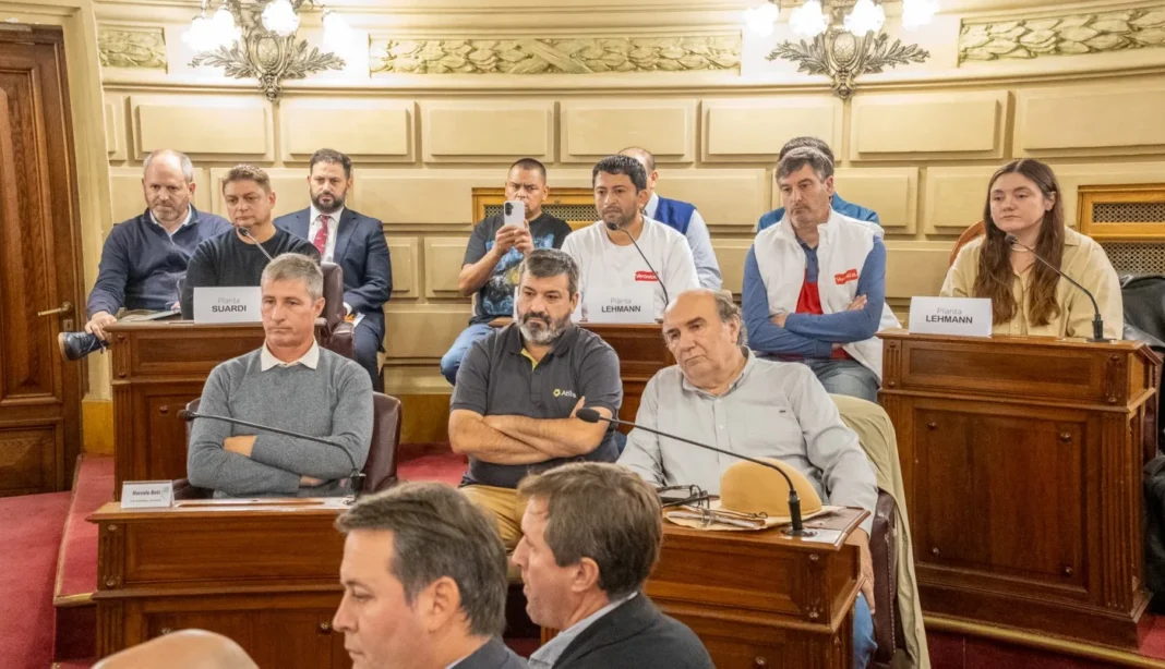 Reunión en la Legislatura de Santa Fe para tratar la crisis de Lácteos Verónica