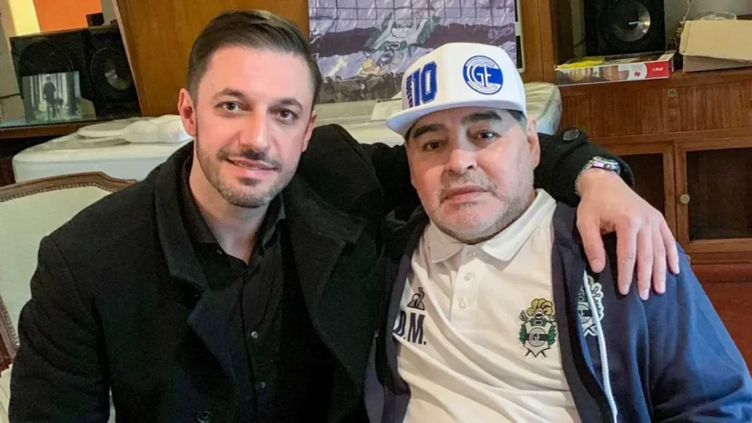 Fotografía de Matías Morla, exabogado de Diego Maradona, en el marco de la causa por administración fraudulenta de marcas