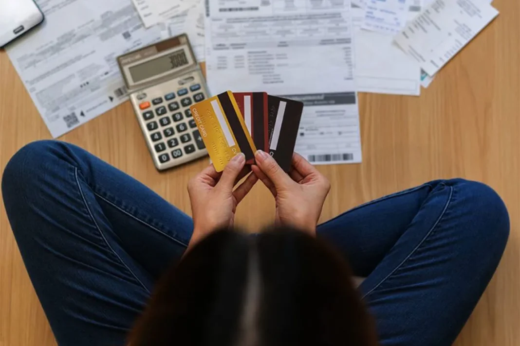 Gráfico de morosidad de familias con bancos en febrero 2025