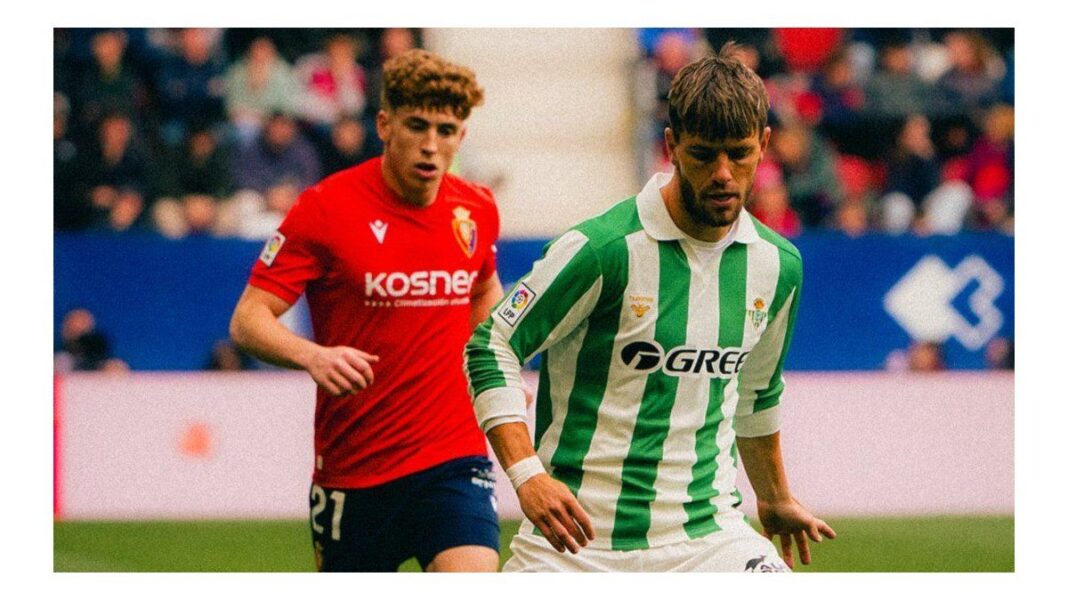 Giovani Lo Celso, jugador del Betis y la Selección Argentina, en acción.