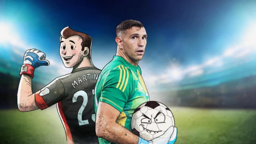 Tráiler de la película Dibu Martínez: El pibe que ataja el tiempo en Netflix