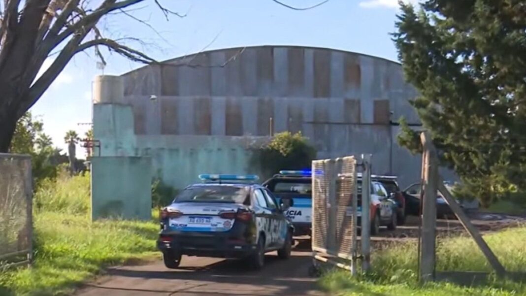 Zona industrial en el barrio Godoy de Rosario, Santa Fe