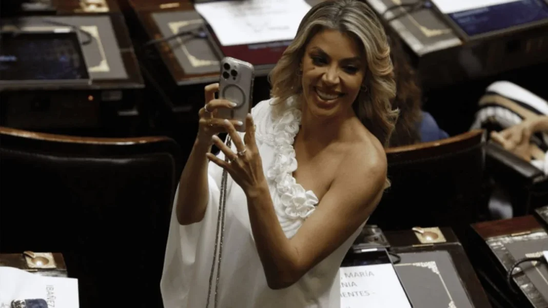 Virginia Gallardo, diputada nacional, en el Congreso.