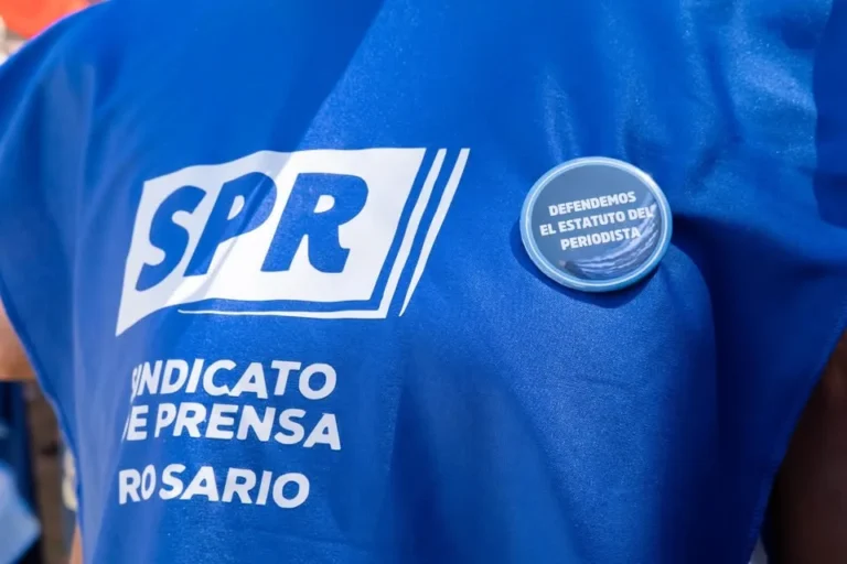 Reunión del Sindicato de Prensa Rosario con el Ministro de Justicia y Seguridad, Pablo Cococcioni.