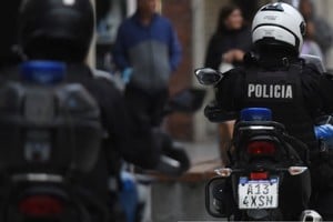 Policía en la zona de barrio Constituyentes tras asalto con cadena