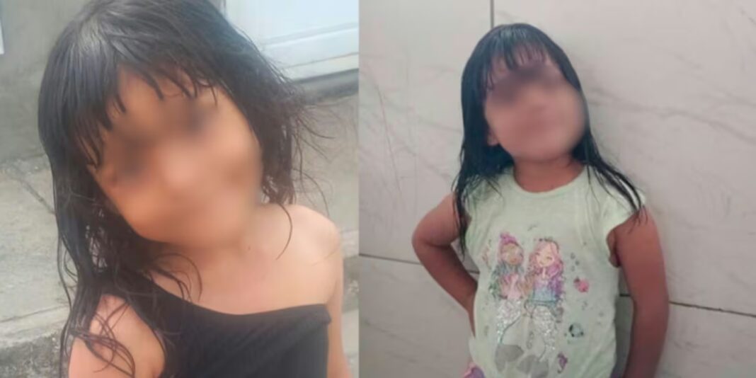 Fotografía de Mía Guadalupe Salteño Altamirano, niña desaparecida en Santa Fe