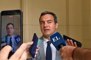 Fachada de los tribunales de Santa Fe donde se realizaron las entrevistas en cámara Gesell por el crimen de Jeremías Monzón