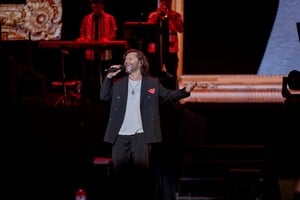 Diego Torres en concierto durante su gira Mi Norte y Mi Sur