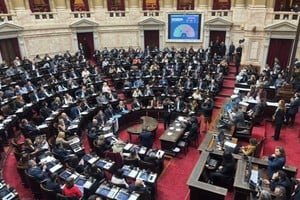 Fachada de la Cámara de Diputados de la Nación