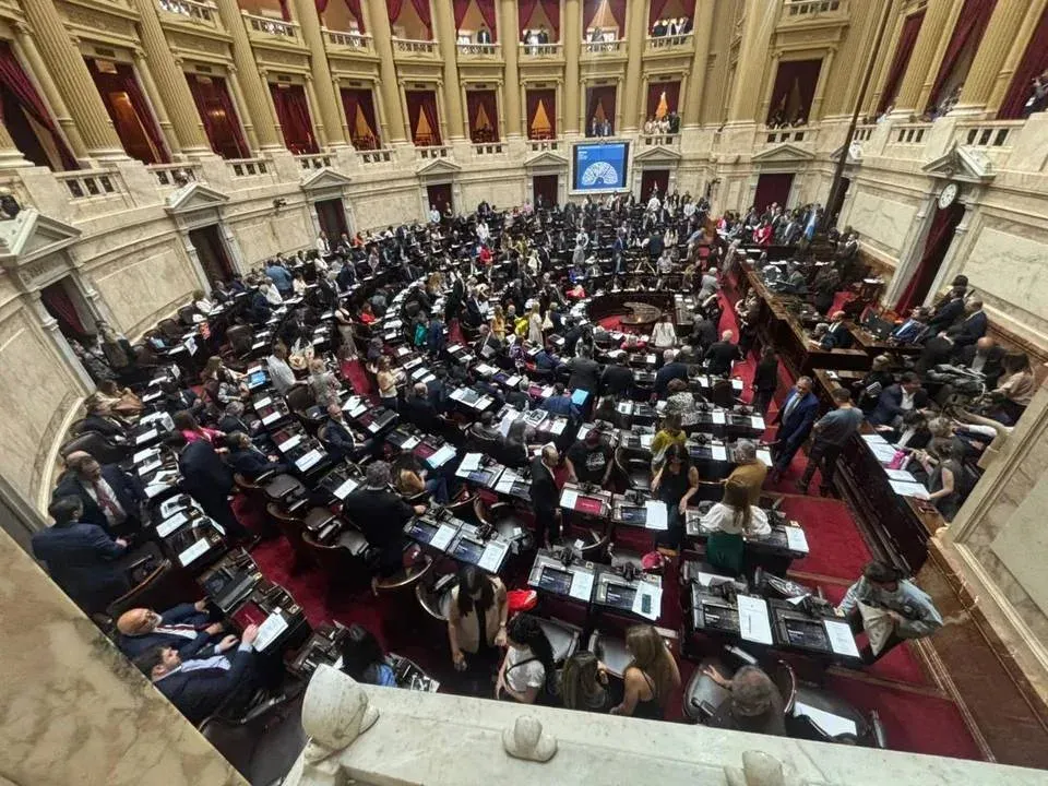 Sesión de la Cámara de Diputados de la Nación