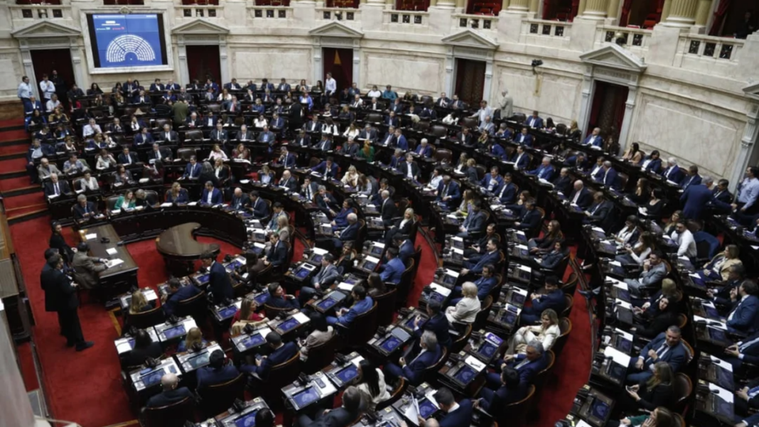 Sesión de la Cámara de Diputados con votación sobre proyecto de zona fría