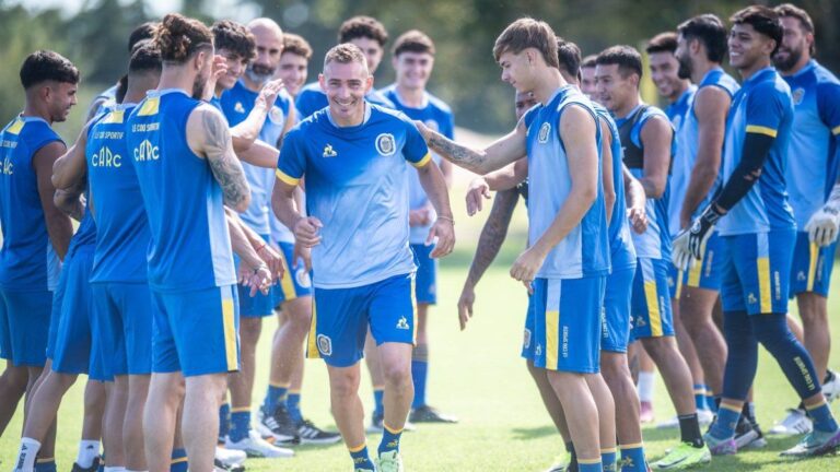 Marco Ruben durante un partido de Rosario Central