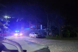 Vivienda en barrio La Tatenguita, Santo Tomé, donde ocurrió el robo
