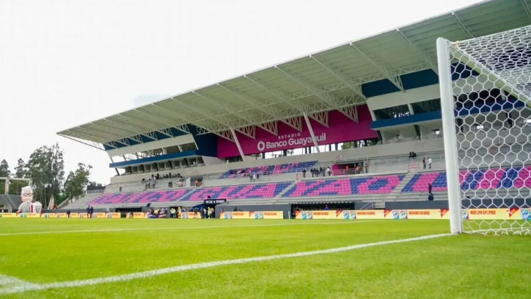 Estadio Banco de Guayaquil, escenario del partido entre Independiente del Valle y Rosario Central