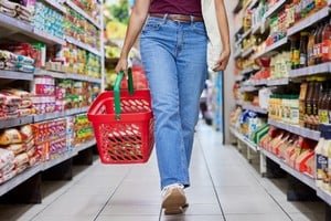 Gráfico comparativo entre salarios e inflación en el primer trimestre de 2025