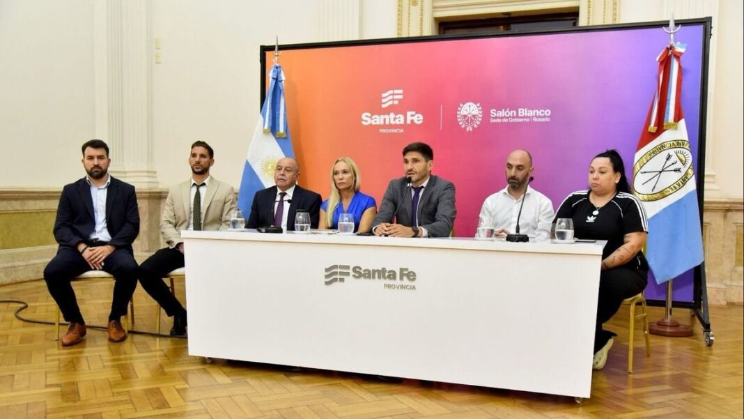 Fachada del Ministerio de Justicia y Seguridad de Santa Fe