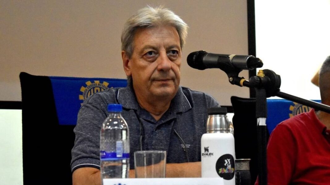 Fachada de la sede de la UOM en Campana