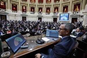 Guillermo Adorni en el Congreso