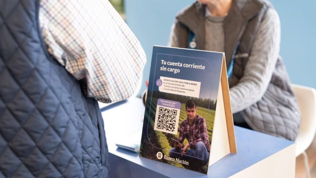 Stand del Banco Nación en Agroactiva 2026