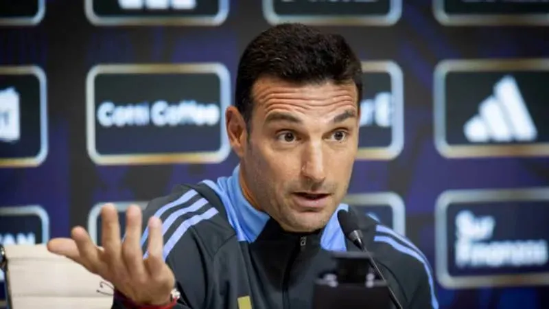 Lionel Scaloni, director técnico de la Selección argentina de fútbol