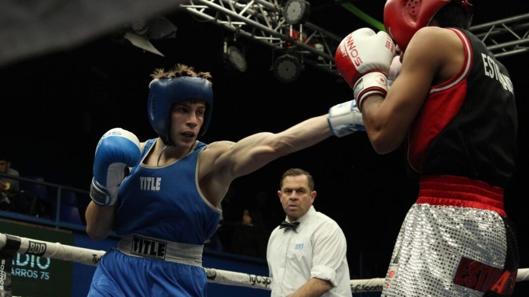 Agustín Travaglini, boxeador rosarino, campeón provincial