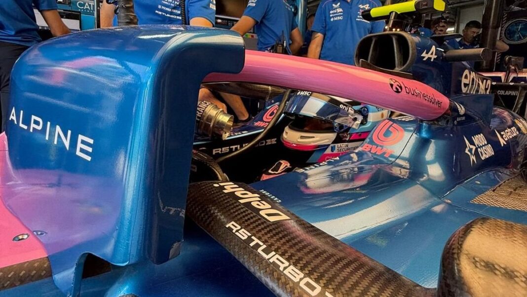 Franco Colapinto durante la práctica del GP de Barcelona