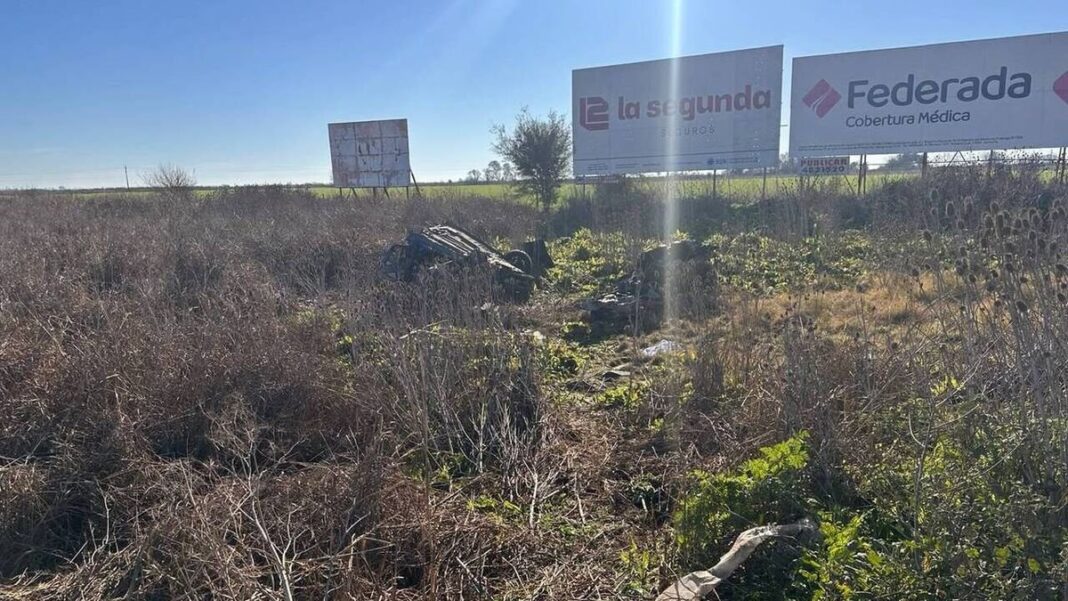 Siniestro vial en ruta provincial S26 a la altura de Casilda