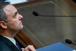 Manuel Adorni en el Congreso