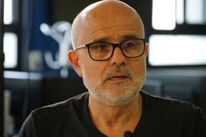 Daniel Arcucci durante entrevista