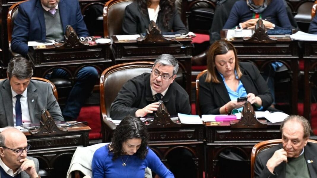 Sesión de la Cámara de Diputados de la Nación