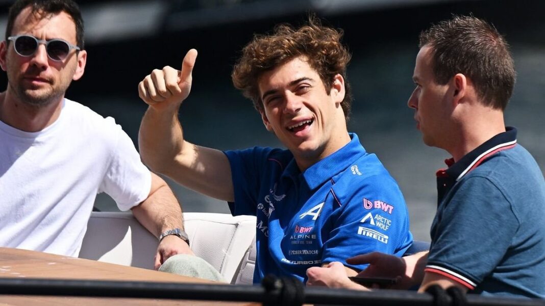 Alpine de Franco Colapinto en el circuito de Mónaco